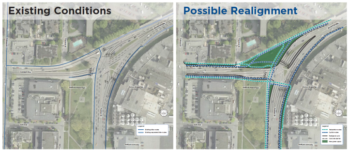 Burrard Intersection Realignment